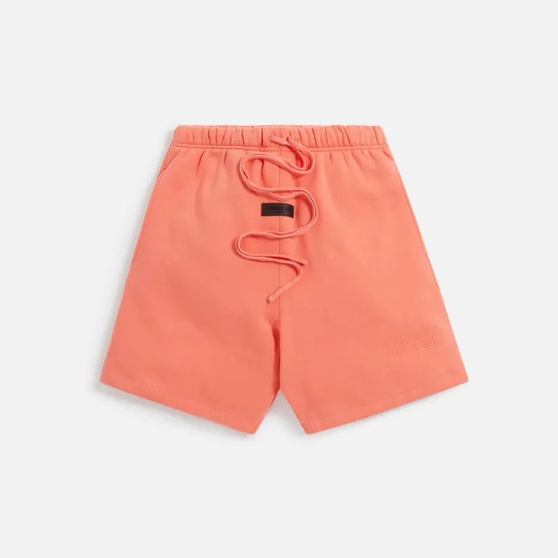 Essentials Shorts - Coral sold by Kith