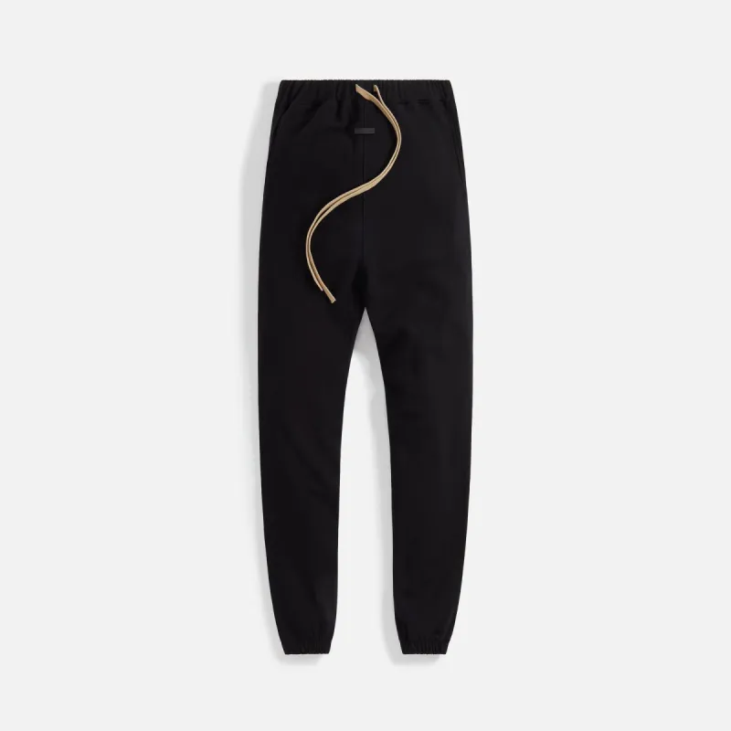 Fear of God Eternal Fleece Classic Sweatpant - Black sold by Kith