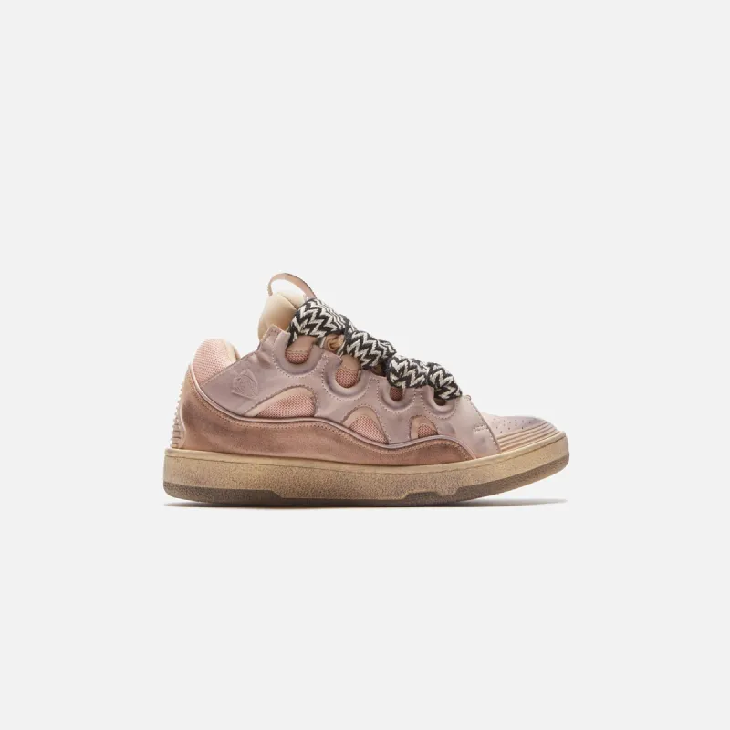 Lanvin Curb Sneakers - Distress Pink sold by Kith