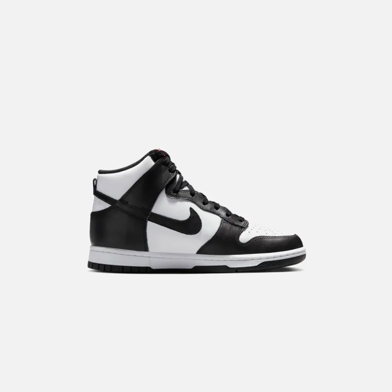 Nike WMNS Dunk High - White / Black / University Red sold by Kith