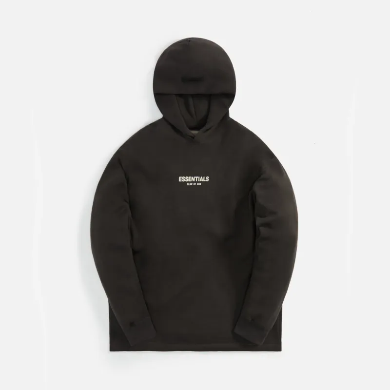 Essentials Relaxed Hoodie - Iron sold by Kith