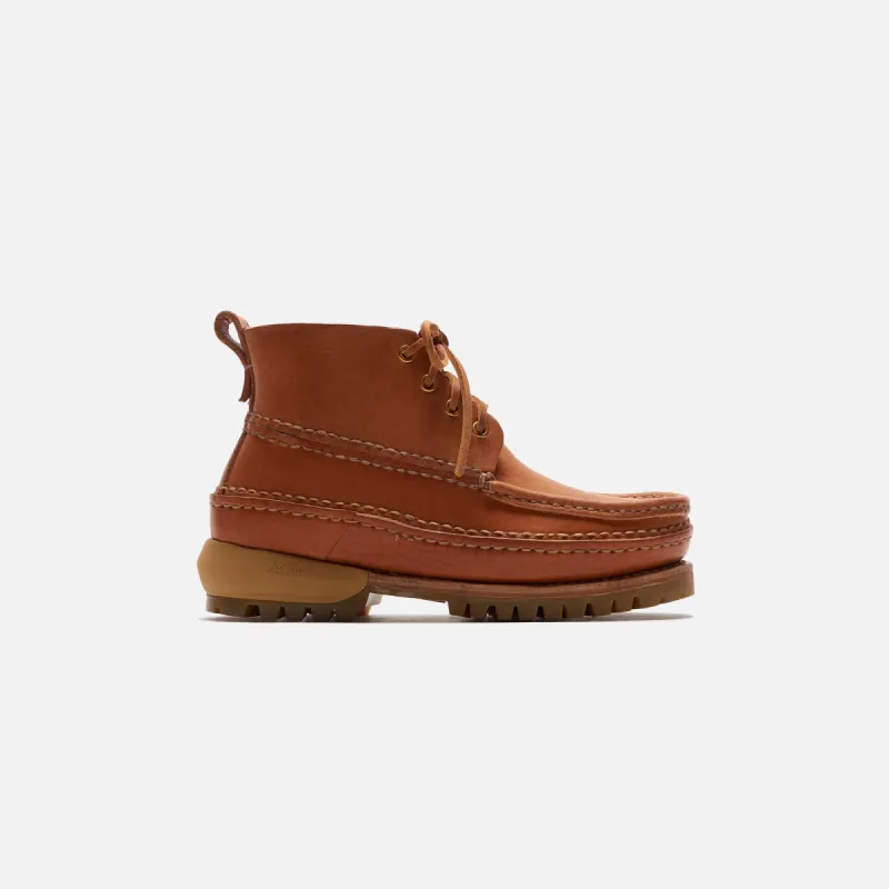 Visvim Kanawa Moc Mid - Folk / Light Brown sold by Kith
