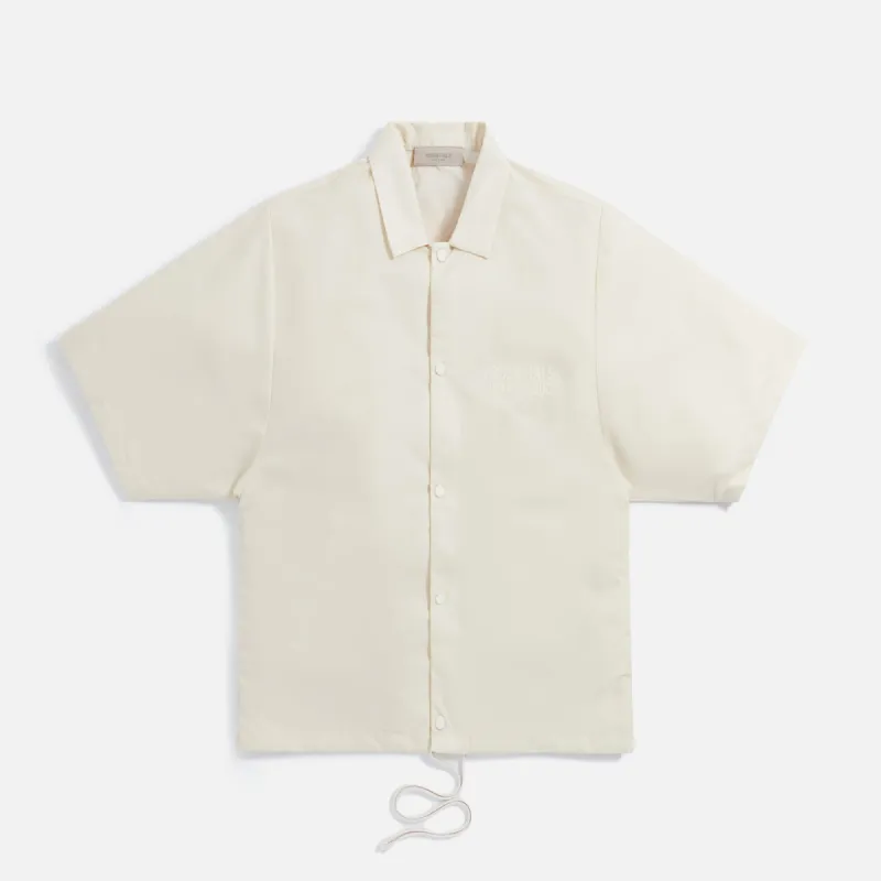 Essentials Nylon Shirt - Egg Shell sold by Kith