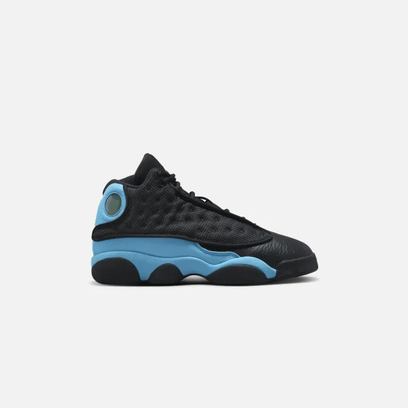 Nike Grade School Air Jordan 13 Retro - Black / University Blue sold by Kith