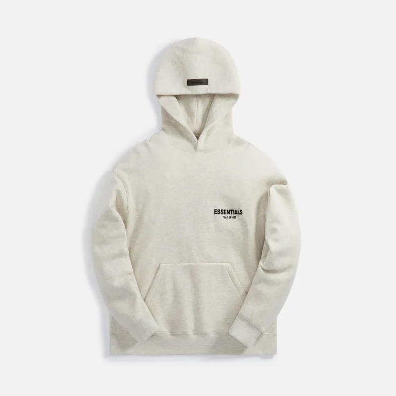 Essentials Hoodie - Light Oatmeal sold by Kith