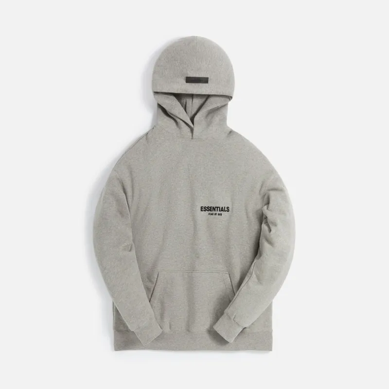 Essentials Hoodie - Dark Oatmeal sold by Kith