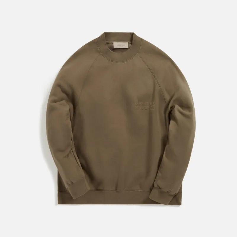 Essentials Crewneck - Wood sold by Kith