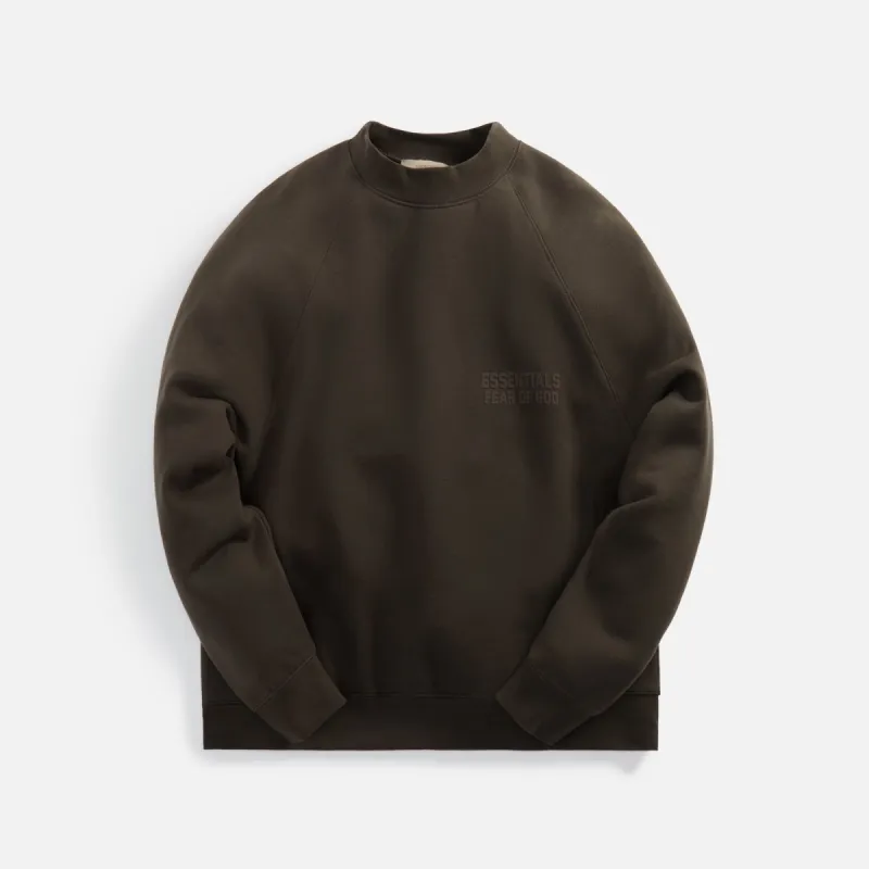 Essentials Crewneck - Off-Black sold by Kith