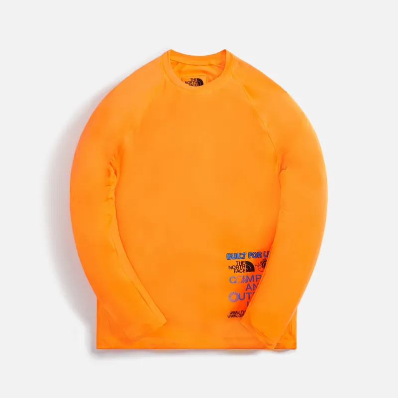 The North Face x Online Ceramics Class V Water Tee - Hyper Orange sold by Kith
