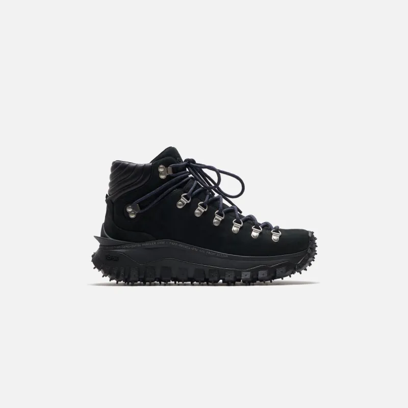 Moncler Trailgrip GTX High Top Sneakers - Black sold by Kith
