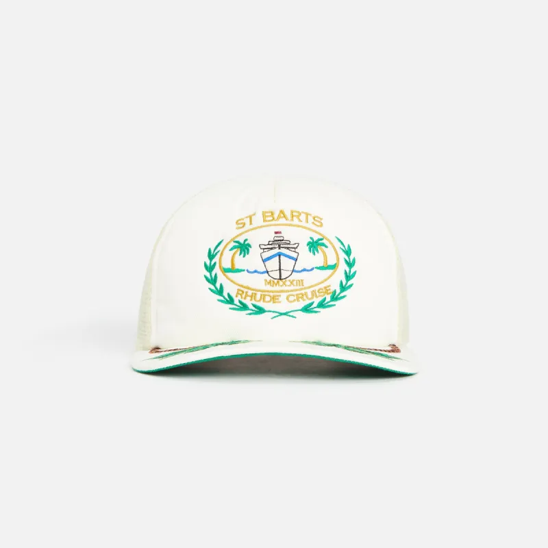 Rhude Cruise Trucker Cap - Off White sold by Kith