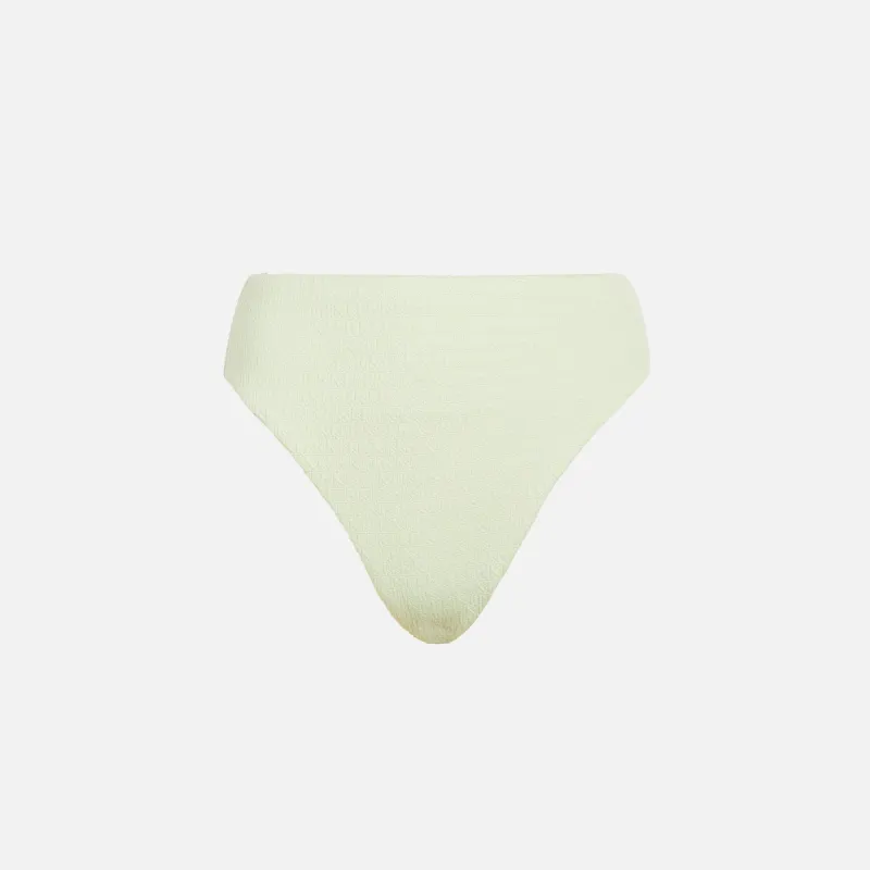 Kith Women Azure Logo High Waist Bottom - Stoneware sold by Kith