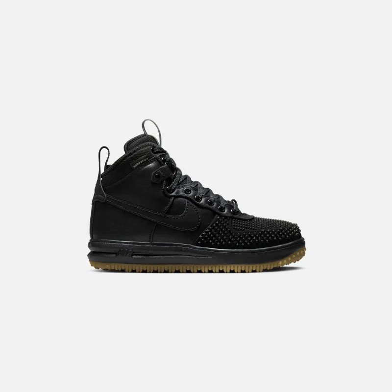 Nike Lunar Force 1 - Black / Metallic Silver / Anthracite sold by Kith
