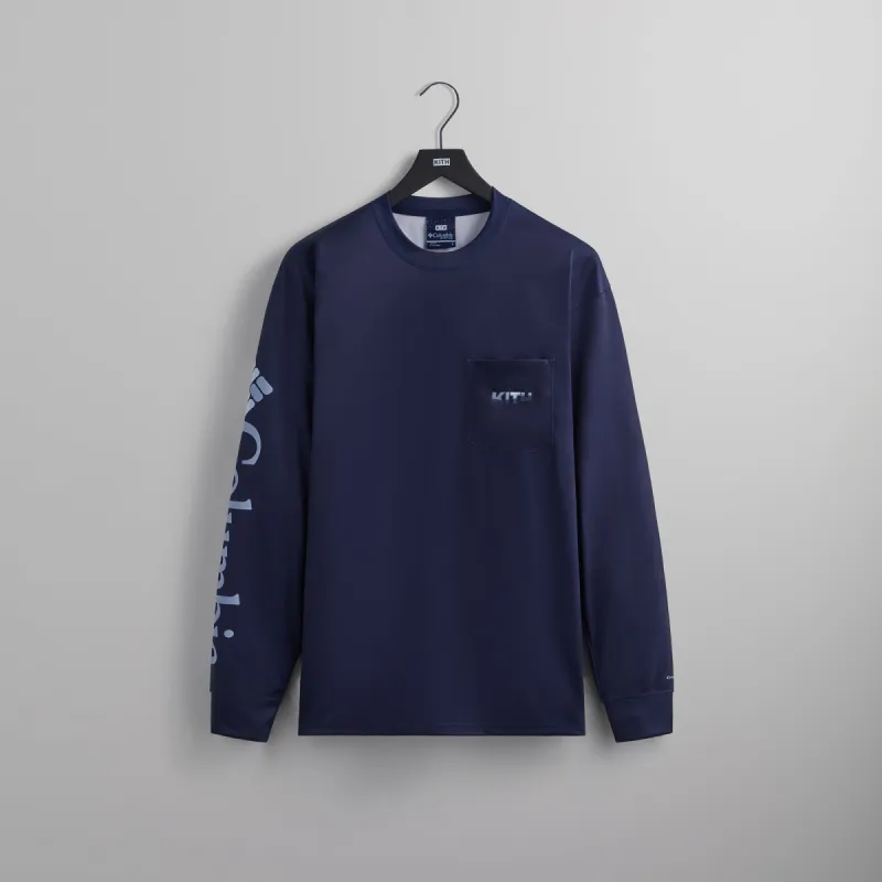 Kith for Columbia PFG Terminal Tackle™ Long Sleeve - Peacoat made by Kith