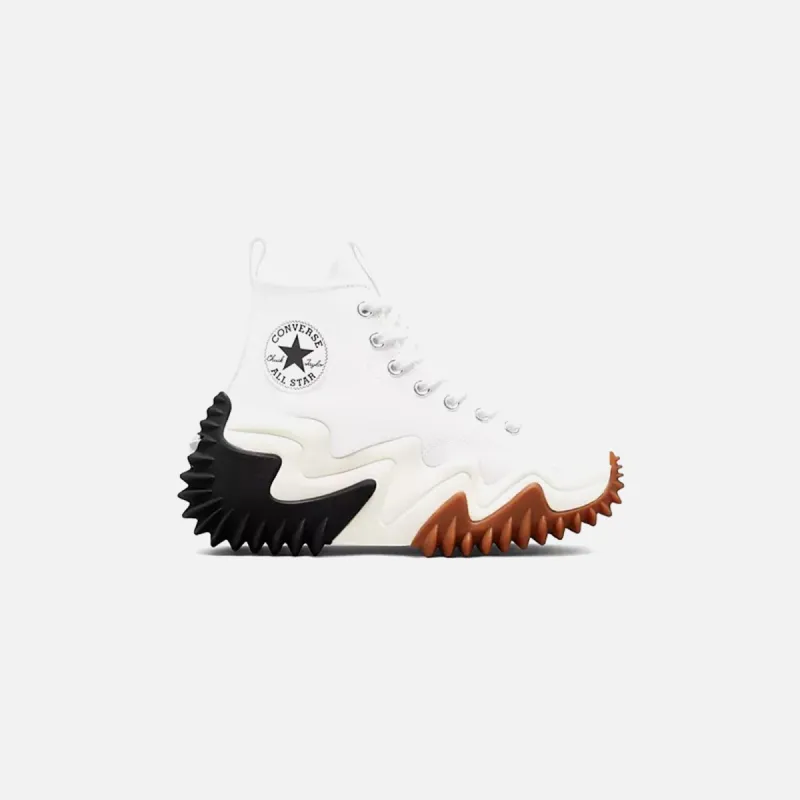 Converse Run Star Motion - Platform White / Black / Gum Honey sold by Kith