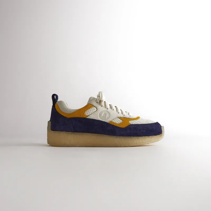 Ronnie Fieg for Clarks 8th Street Lockhill - Blue / Yellow sold by Kith