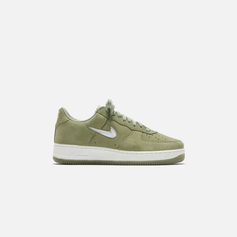 Nike Air Force 1 Low Retro COTM LTR - Oil Green / Summit White sold by Kith