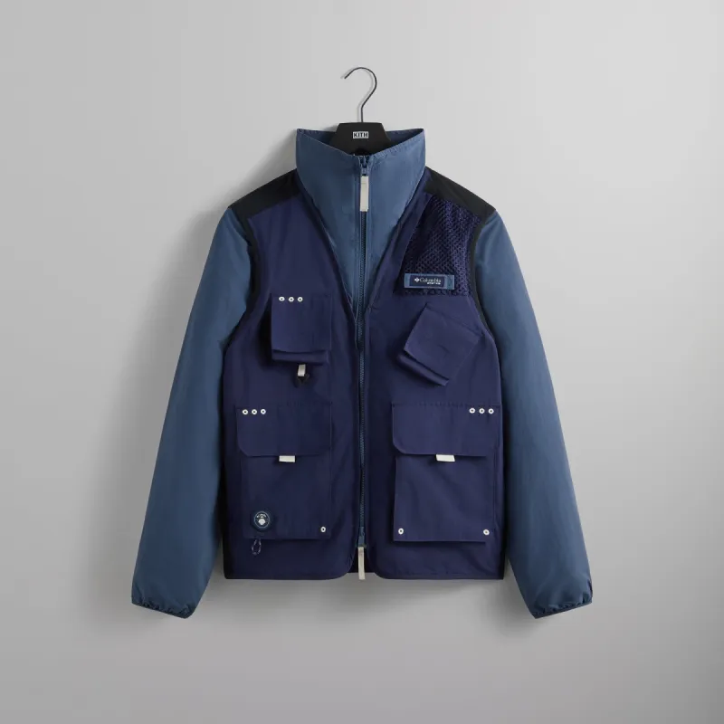 Kith for Columbia PFG Skeena Falls™ Jacket - Extreme Midnight sold by Kith