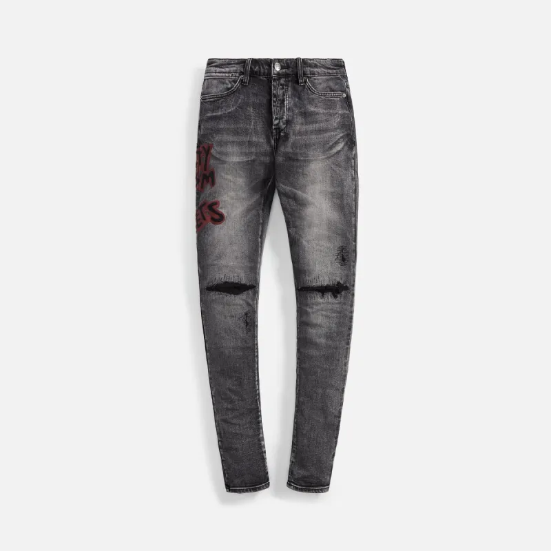 Ksubi Van Winkle Spray Jeans - Black made by Ksubi