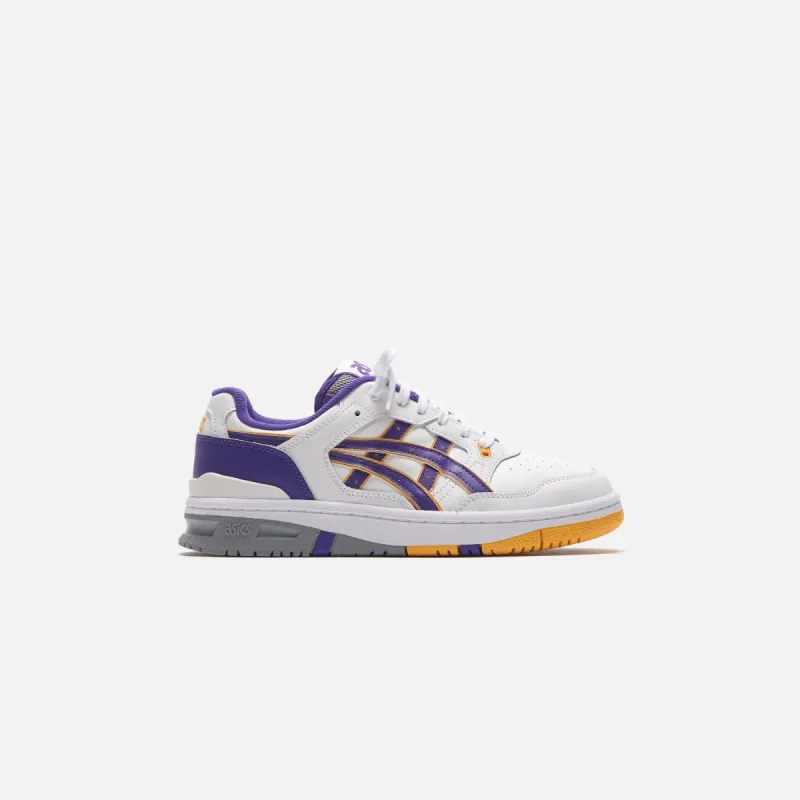 Asics EX89 - White / Gentry Purple sold by Kith