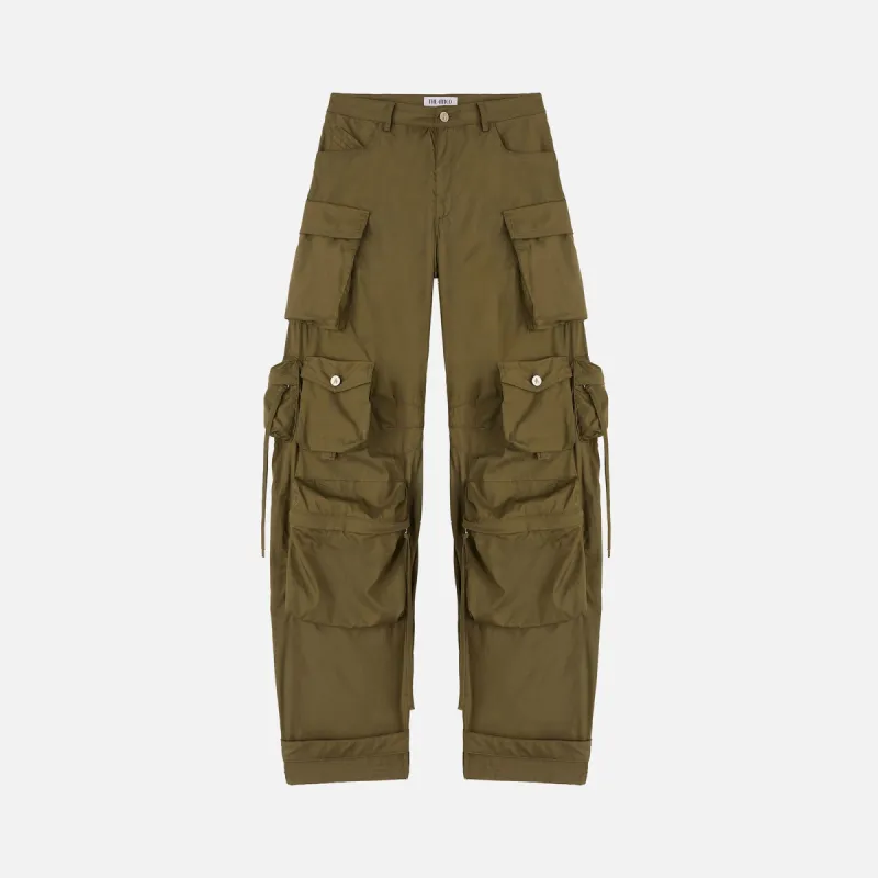 The Attico Fern Long Pant - Military sold by Kith