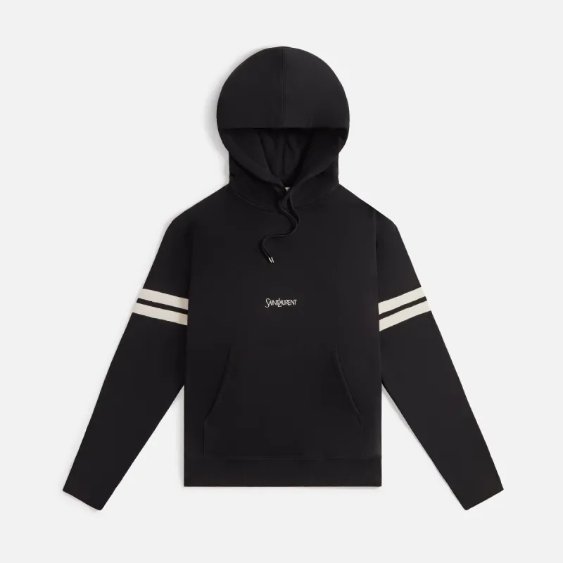 Saint Laurent Volume Class Hoodie - Black sold by Kith