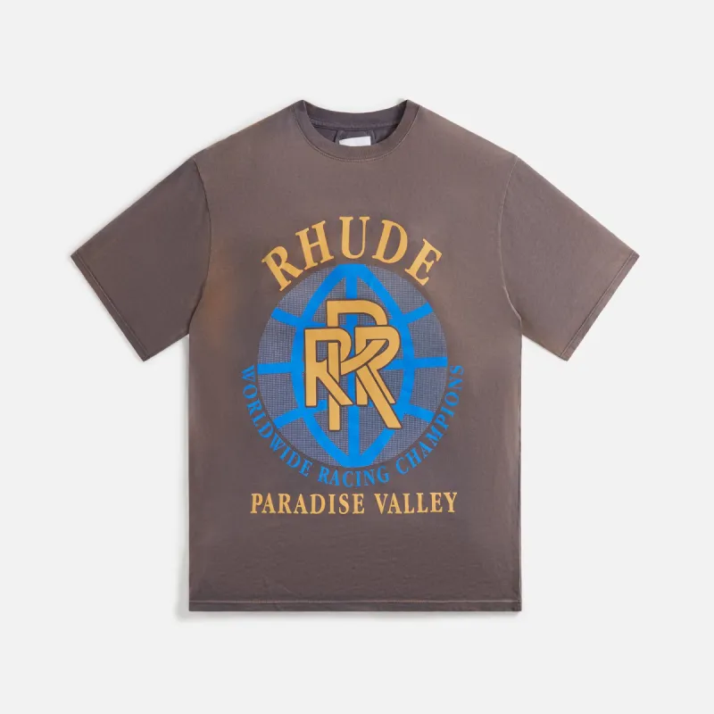 Rhude Paradise Valley Tee - Grey sold by Kith