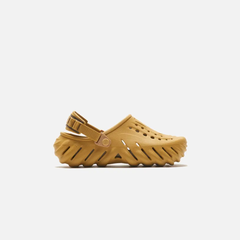 Crocs Echo Clog - Desert Grass sold by Kith