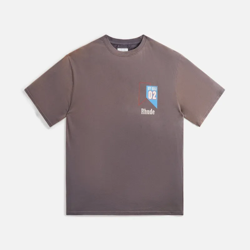 Rhude 02 Tee - Vintage Grey sold by Kith