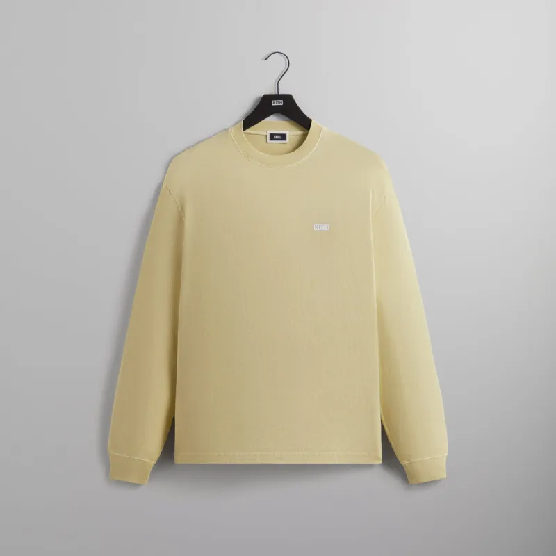 Kith Long Sleeve LAX Tee - Fawn PH sold by Kith