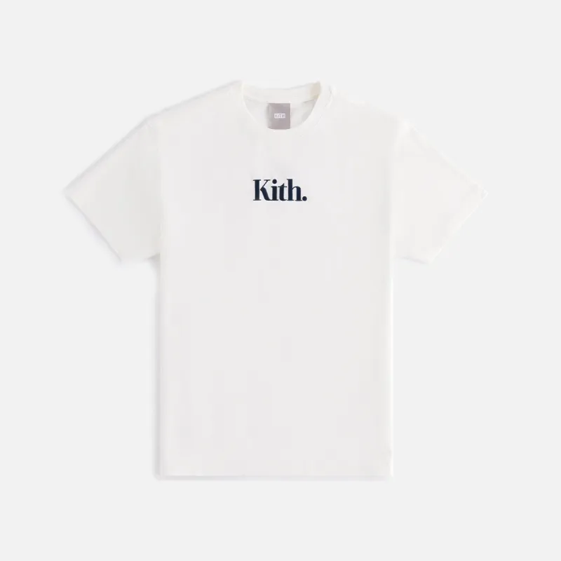 Kith Women Vintage Punctuated Logo Tee - Nano sold by Kith