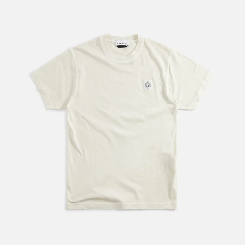 Stone Island Garment Dyed Tee - Plaster made by Stone Island