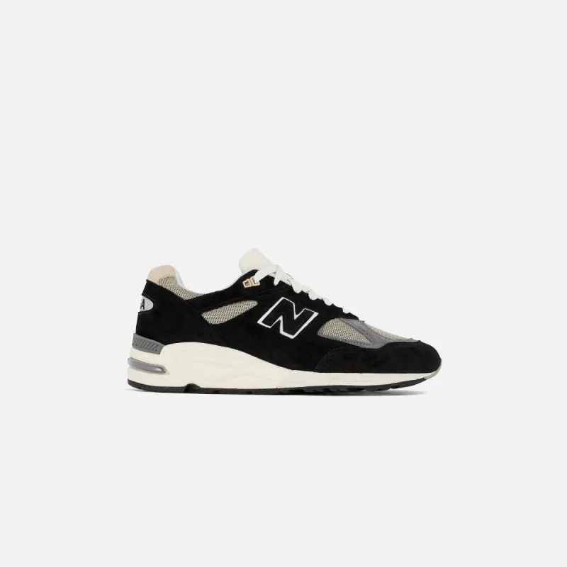 New Balance Made in USA 990TE2 - Black / Grey / Beige sold by Kith
