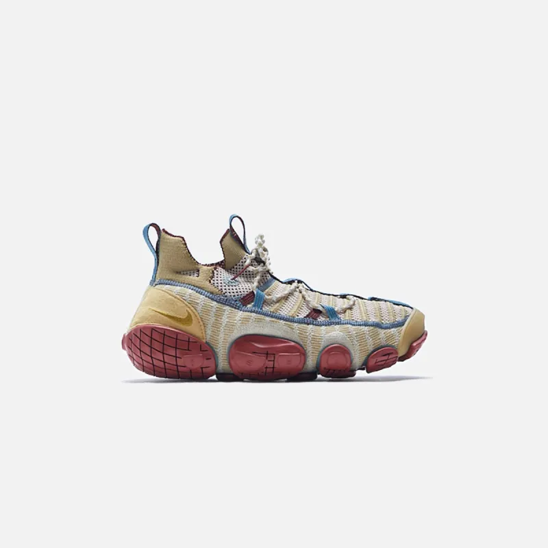 Nike ISPA Link - Barley / Desert Moss / Redstone sold by Kith