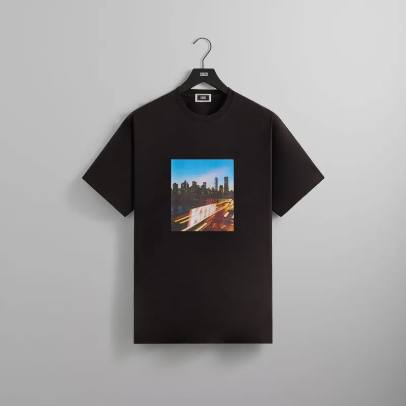 Kith Ornamental Script Tee - Black | Parallel