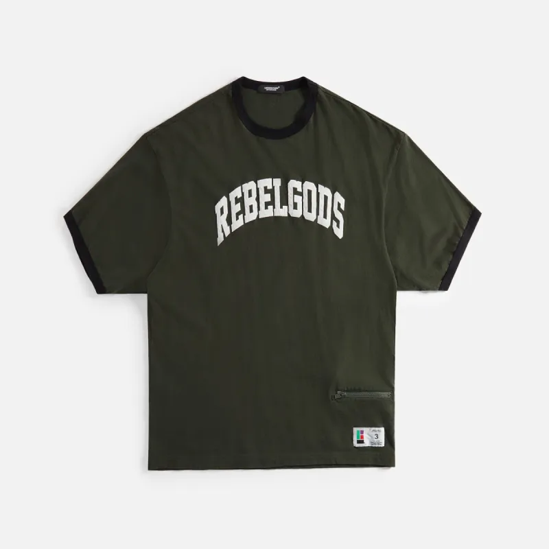 Undercover Rebelgods Tee - Khaki Green sold by Kith