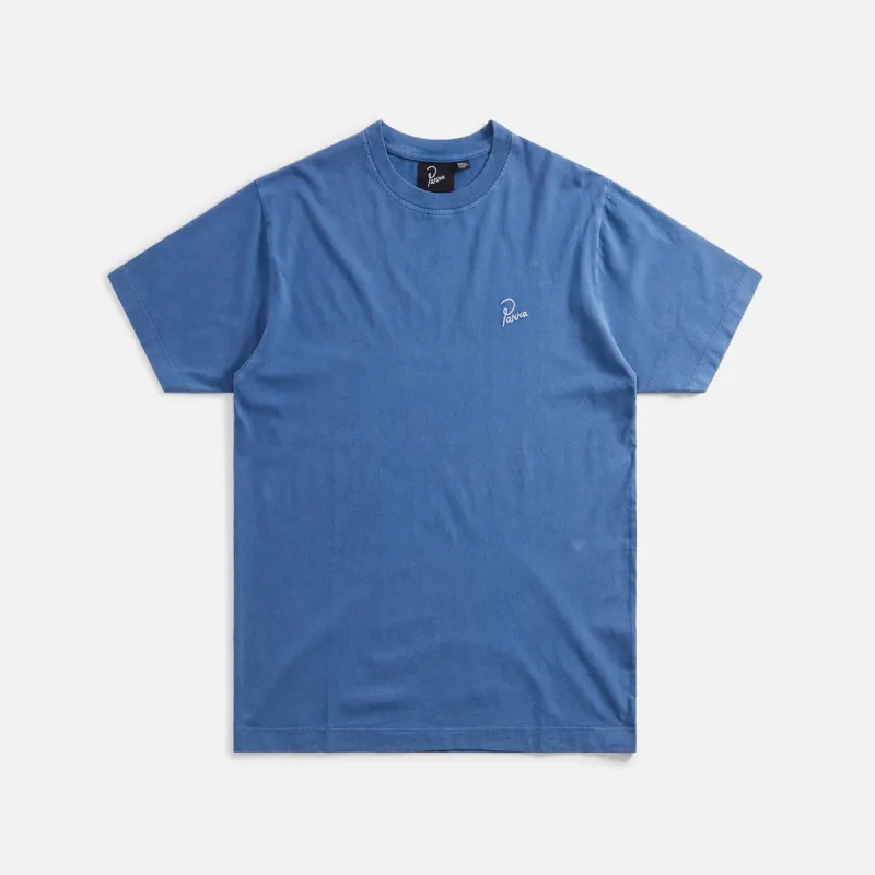 by Parra Classic Logo Tee - Bleached Navy sold by Kith