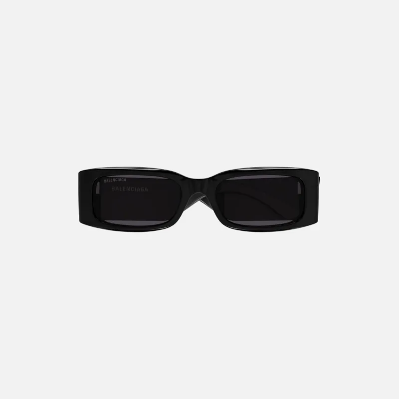 Balenciaga Acetate Square Frame - Shiny Solid Black made by Balenciaga