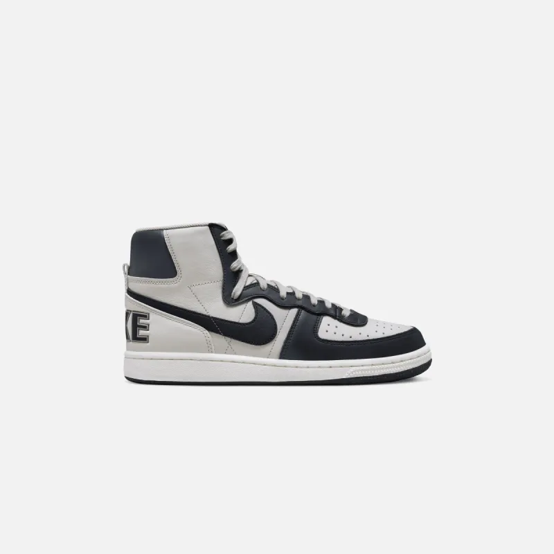 Nike Terminator High OG - Granite / Dark Obsidian / Sail sold by Kith