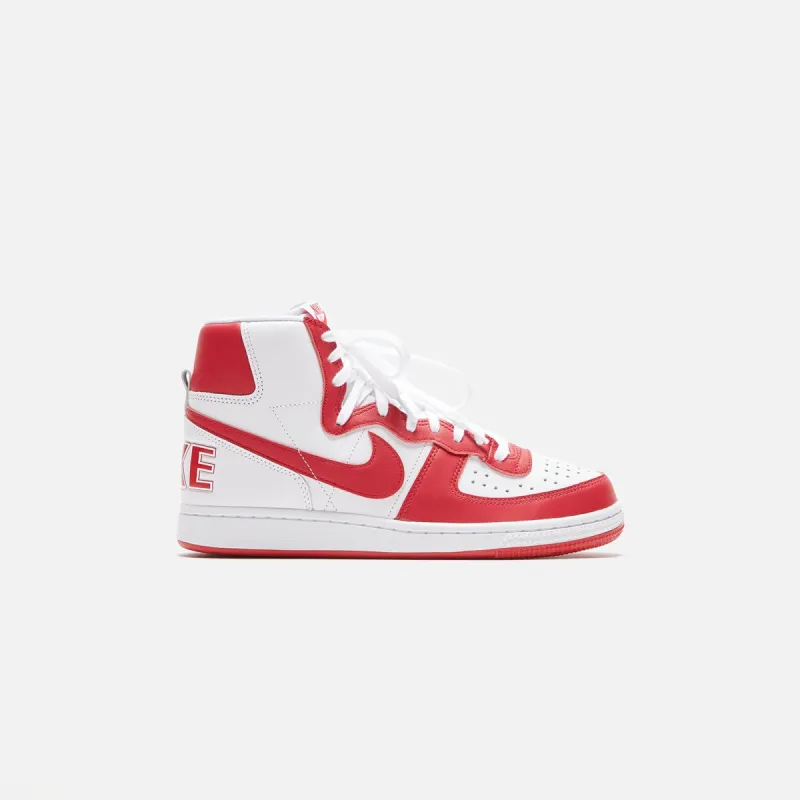Nike Terminator High NM5 - White / University Red sold by Kith