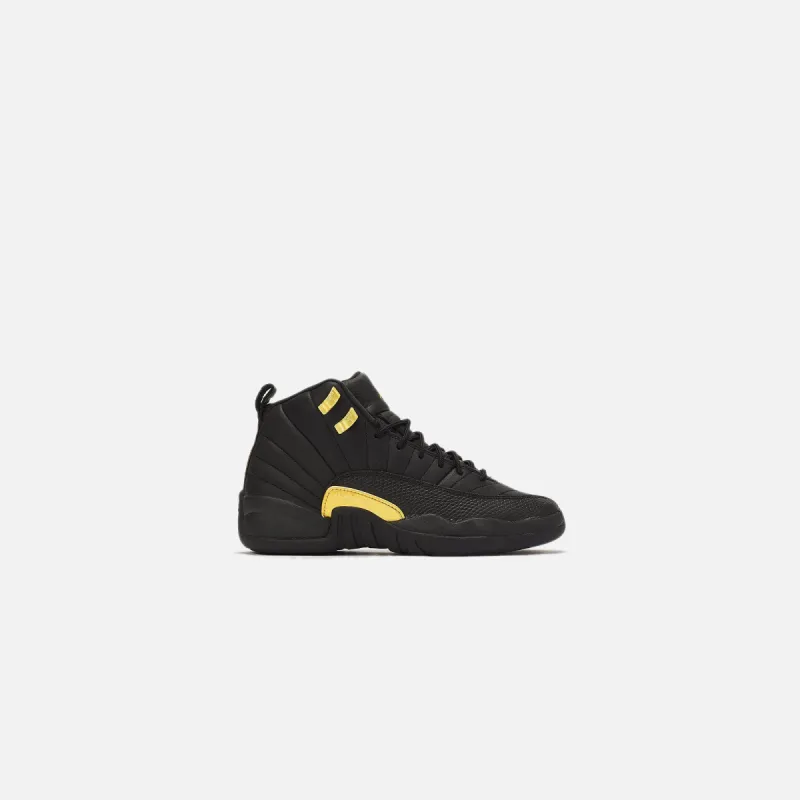 Nike GS Air Jordan 12 Retro - Black / Taxi sold by Kith