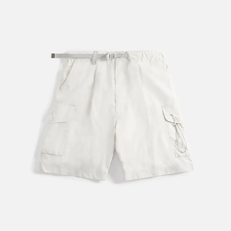 and wander Oversized Cargo Short - White sold by Kith