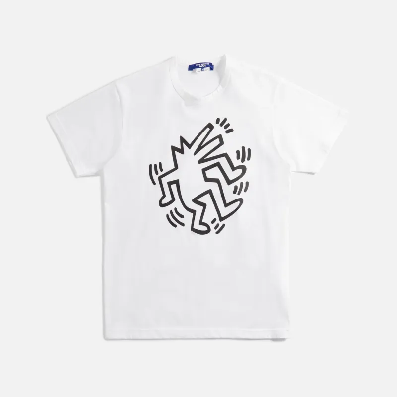 Junya Watanabe Man x Keith Haring Print Tee - White sold by Kith