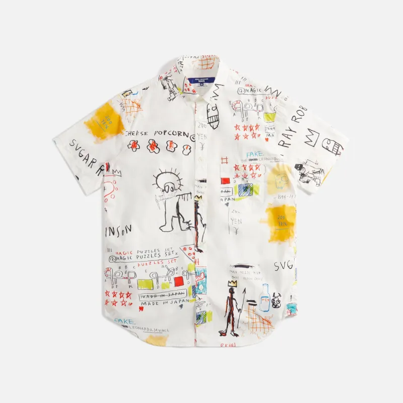 Junya Watanabe Man Basquiat Print Shirt - White sold by Kith