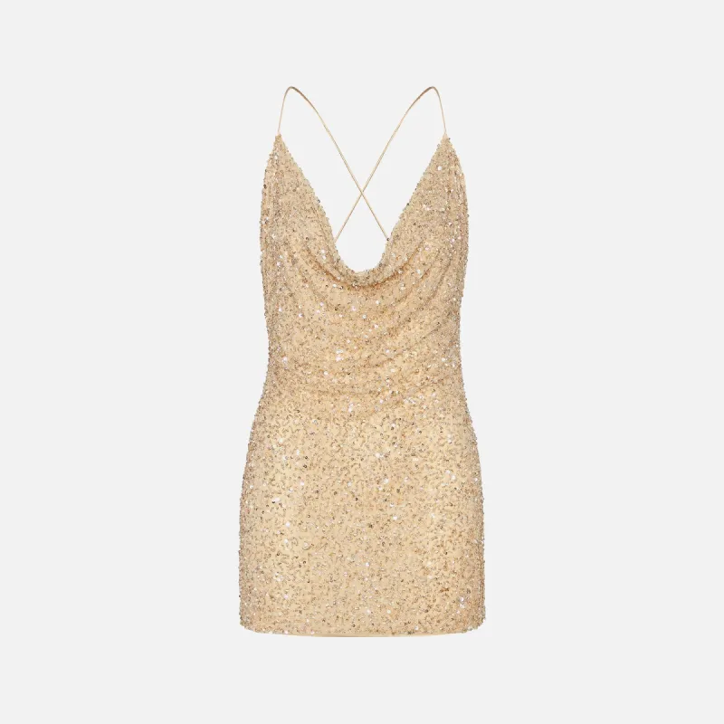 Retrofete Mich Dress - Cream sold by Kith