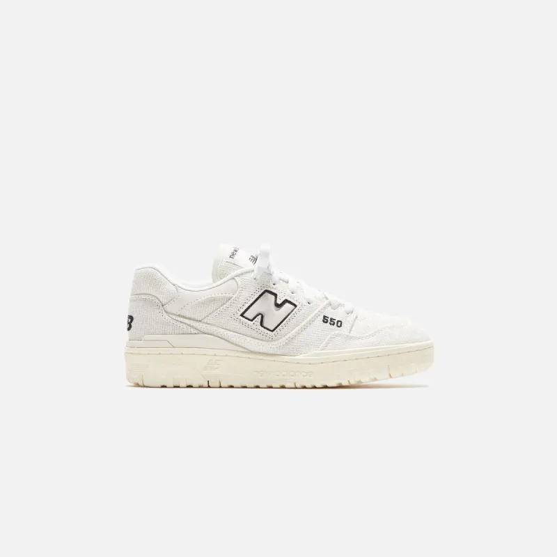 New Balance 550 Canvas - Sea Salt sold by Kith
