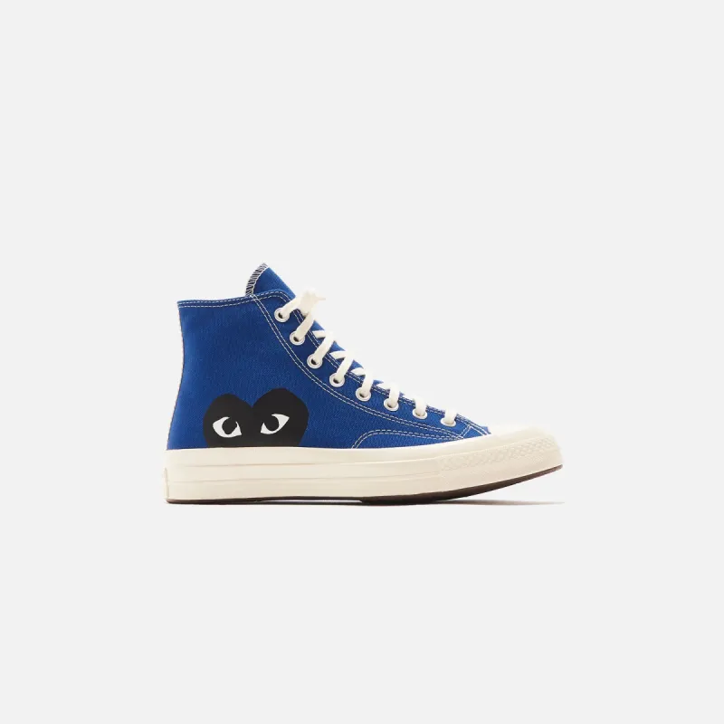 CDG Pocket x Converse Chuck 70 High - Blue Quartz sold by Kith