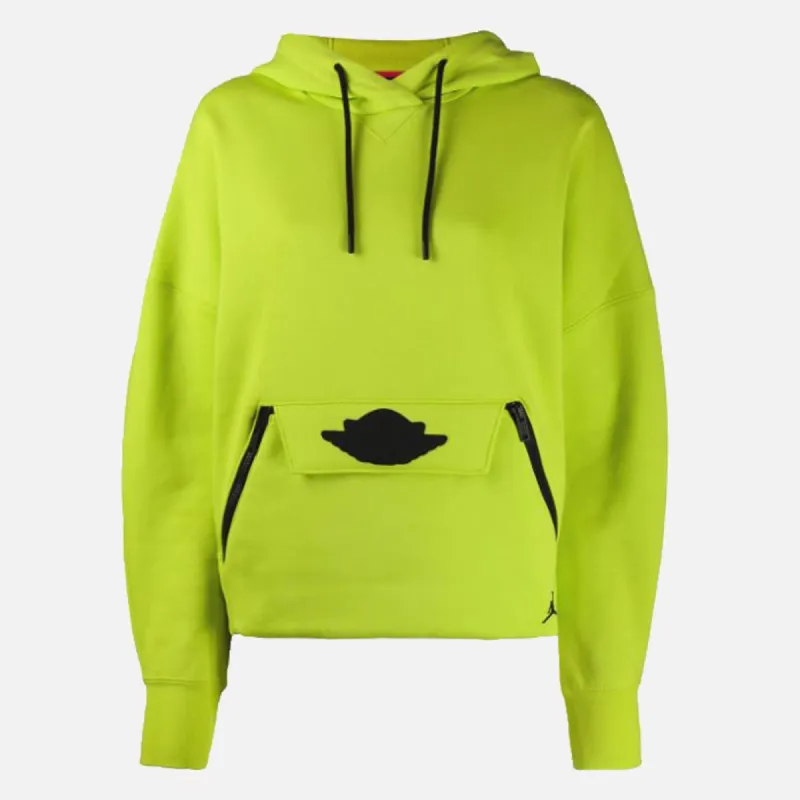 Nike W J Fleece Hoodie - Cyber / Black sold by Kith