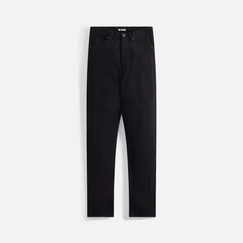 Auralee Selvedge Faded Light Denim Pants - Light Indigo | Parallel