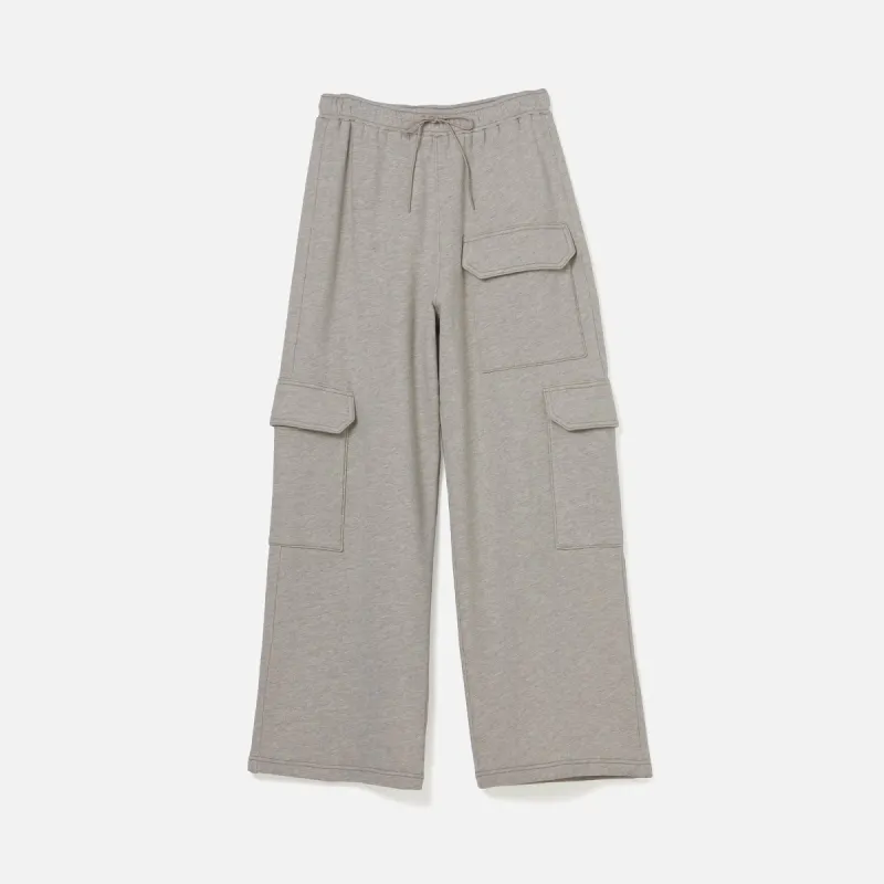Agolde Ramsey Wide Leg Sweatpant - Grey made by Agolde